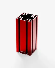 Extrusion Vase - Red