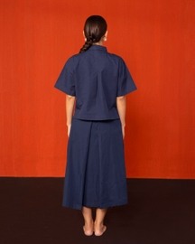 Padma Box Pleated Skirt