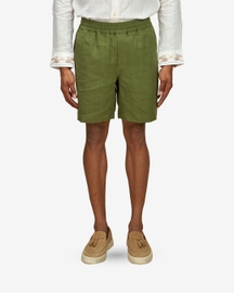 Drawcord Linen Shorts