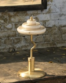 Barbell Portable Table Lamp