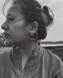 Vortex Earring With Stud Single Ear