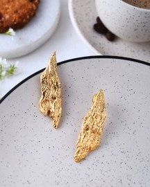 Oak bark earings