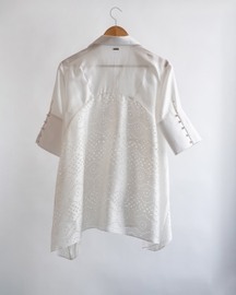 Cutwork Godet Shirt