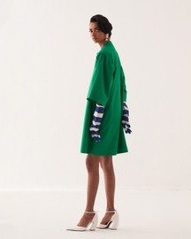 Emerald Applique Dress