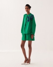 Emerald Applique Shirt