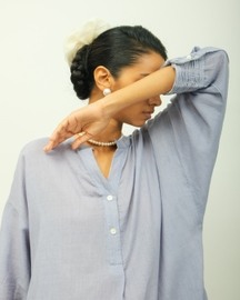 Flamingo Applique Cord Set