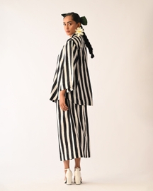 Revolt B&w Midi Skirt