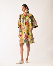 Liberty Olive Beach Dress