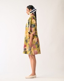 Liberty Olive Beach Dress