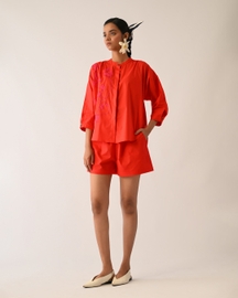 Mono Crimson Appliqué Set