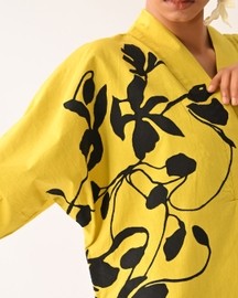 Mono Citrus Sicily Appliqué Dress