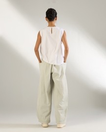 Side Pocket Pleat Pants