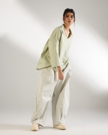 Front Pleat Buckle Pants
