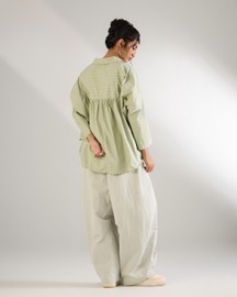 Front Pleat Buckle Pants