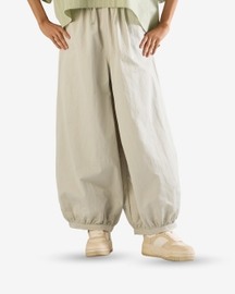 Gathered Waist Hem Pants
