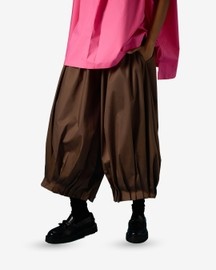 Gather Elastic Hem Pants