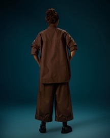 Front Pleat Cuff Pants