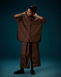 Front Pleat Cuff Pants