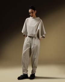 Back Overlap Tie Pants