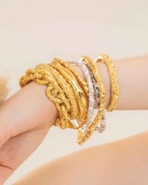 Sun-Kissed Open Bangle