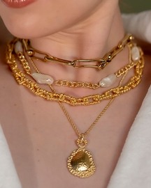 Riverbend Link Necklace