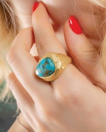 Turquoise Tide Ring