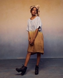 Block Dress Ombre