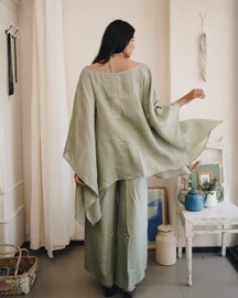 Flowy Linen Kaftan