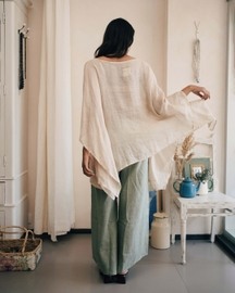 Flowy Linen Kaftan