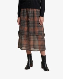 Second Thought Midi Skirt Grey