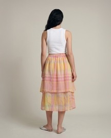 Second Thought Midi Skirt Yellow