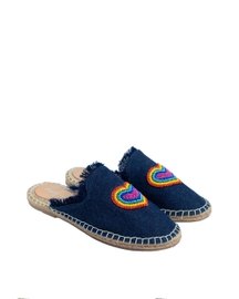 Heartbeat Espadrilles Dark Denim Flat