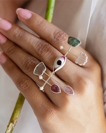 Pichwai Lotus Ring