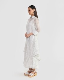 Halo Sheer Shirt Dress