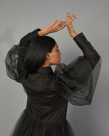 Wolf Wing Tulle Dress