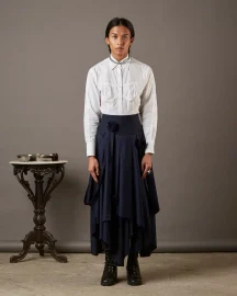 Silver Plated Teeth Necklace