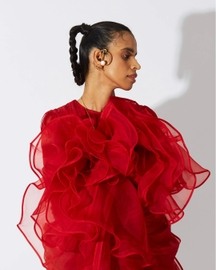 Bottlebrush Organza Dress