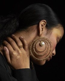 QED Grill Ring in Gold