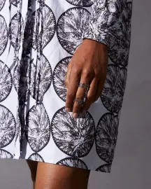 QED Grill Ring in Silver