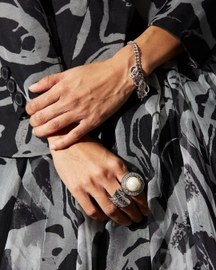 QED Pearl Ring in Silver