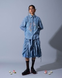 Sad Boyfriend Hand Embroidered Shirt