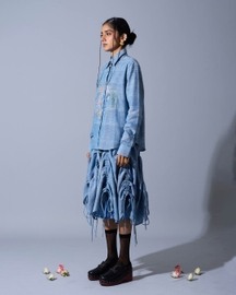 Sad Boyfriend Hand Embroidered Shirt