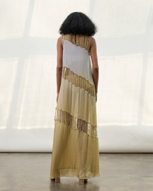 The Suspended Sequins Asymmetric Dress