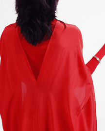 Hybrid Sari-pants (Iconic Red)