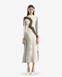 Tie Dye A Line Dress