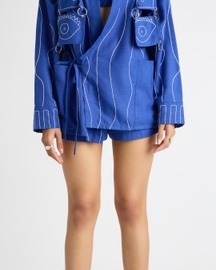 Broken Blue Kimono Jacket