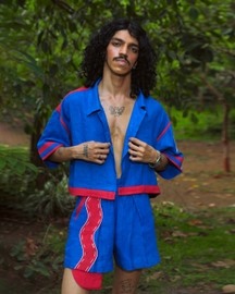 Lady in Linen Crop Shirt