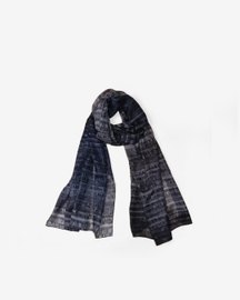 Urban Noir Silk Scarf