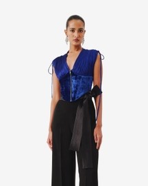 Veronica Corset in Blue