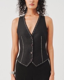 Bearer Linen Waistcoat